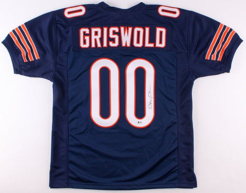 Chevy Chase Signed Bears "Griswold" Jersey (Beckett) National Lampoon's Vacation