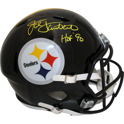 Jack Lambert Autographed Pittsburgh Steelers F/S Helmet Beckett 46383