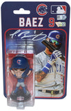 Javier Baez Autographed/Signed Mini Bobble Head Chicago Cubs Beckett 36087