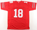 Will Howard Signed Ohio State Buckeyes Jersey (Beckett) 2024 Starting QB