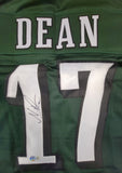 NAKOBE DEAN AUTOGRAPHED SIGNED PRO STYLE XL JERSEY BECKETT QR STICKER