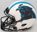 CHRISTIAN MCCAFFREY AUTO PANTHERS LUNAR FULL SIZE AUTH HELMET BECKETT 205661