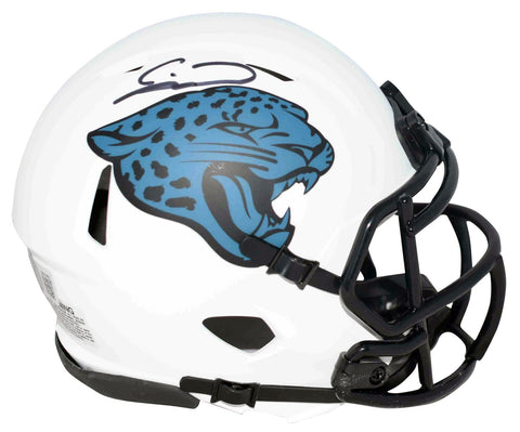 CALVIN RIDLEY SIGNED JACKSONVILLE JAGUARS LUNAR SPEED MINI HELMET BECKETT