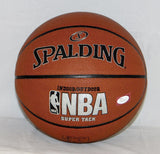 Earl Monroe Autographed NBA Spalding Basketball With HOF and JSA W Authenticated