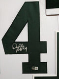 FRAMED NEW YORK JETS DARRELLE REVIS AUTOGRAPHED SIGNED JERSEY BECKETT HOLO