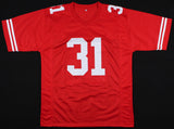 Raheem Mostert Signed 49ers Jersey (Beckett COA) San Francisco Running Back