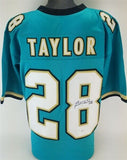 Fred Taylor Signed Jaguars Jersey (JSA COA) Jacksonville R.B. (1998-2008) Gators