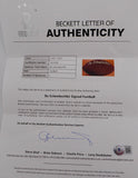 Bo Schembechler Autographed NCAA Football Michigan Wolverines Beckett #AC23989