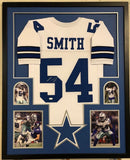 FRAMED DALLAS COWBOYS JAYLON SMITH AUTOGRAPHED SIGNED JERSEY JSA COA