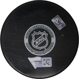 Seth Jones Autographed/Signed Chicago Blackhawks Hockey Puck FAN 46962