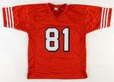 Ed McCaffrey Signed San Francisco 49ers Jersey Inscribd SB XXIX CHAMPS (Beckett)