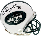 QUINCY ENUNWA AUTOGRAPHED NEW YORK JETS MINI HELMET BECKETT BAS STOCK #147953