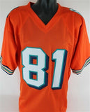 O. J. McDuffie Signed Dolphins Jersey (JSA COA) Miami (1993-2001) Penn State WR