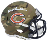 DICK BUTKUS Autographed Chicago Bears Camo Mini Speed Helmet FANATICS