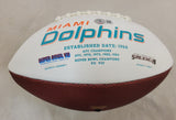 TYREEK HILL SIGNED MIAMI DOLPHINS F/S REPLICA LOGO FOOTBALL BECKETT QR