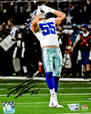 LEIGHTON VANDER ESCH AUTOGRAPHED 8X10 PHOTO DALLAS COWBOYS FANATICS HOLO 228810