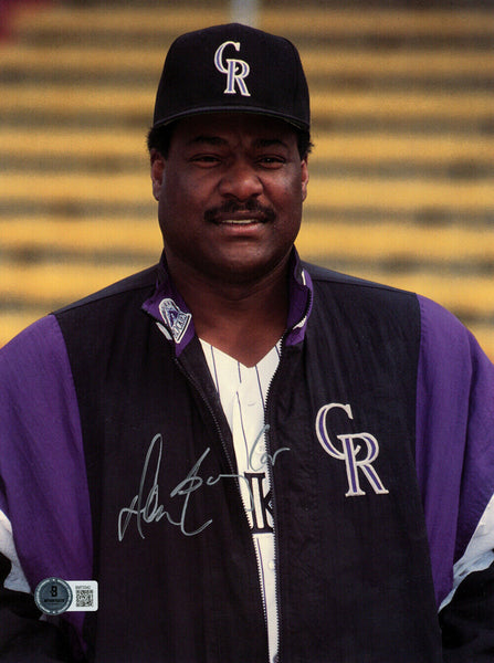 Don Baylor Autographed/Signed Colorado Rockies 8x10 Photo BAS 45115