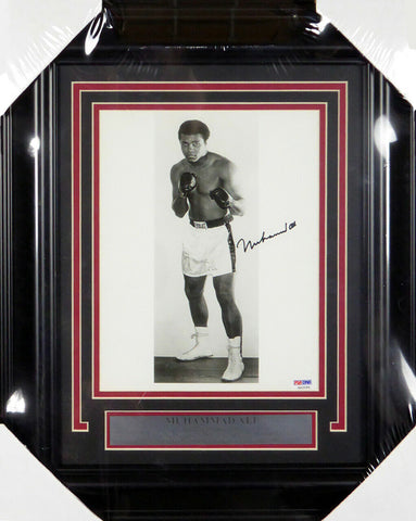 Muhammad Ali Authentic Autographed Signed Framed 8x10 Photo PSA/DNA COA H42099