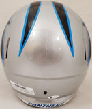 Christian McCaffrey Autographed Panthers Full Size Helmet (Smudged) Beckett