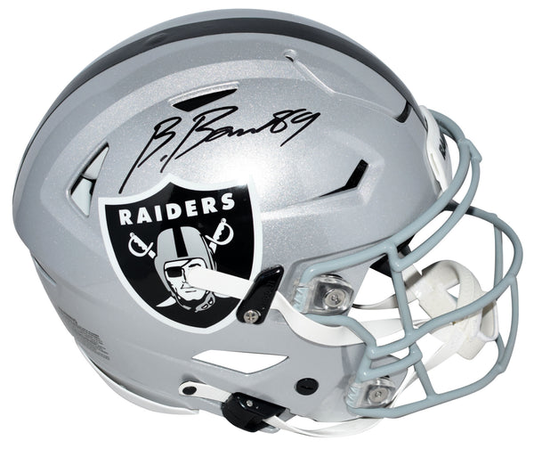 BROCK BOWERS AUTOGRAPHED LAS VEGAS RAIDERS AUTHENTIC SPEEDFLEX HELMET BECKETT