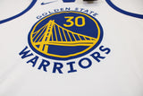 Warriors Stephen Curry Signed White Nike Association Ed Authentic Jersey JSA 1