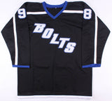 Mikhail Sergachev Signed Tampa Bay Lightning Black BOLTS Jersey (JSA Hologram)