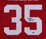 Aeneas Williams Signed Arizona Cardinals Jersey Inscribed HOF 14 (Schwartz COA)