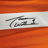 Framed Autographed/Signed Jason Witten 33x42 Tennessee Orange Jersey BAS COA