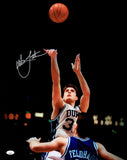 CHRISTIAN LAETTNER AUTOGRAPHED 16X20 PHOTO DUKE SHOOTING SIGNED LEFT JSA 230038