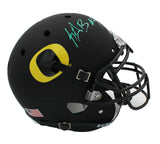 LeGarrette Blount Signed Oregon Ducks Schutt Authentic Black NCAA Helmet