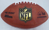 Shaquem & Shaquill Griffin Autographed Leather Football Seahawks Flat MCS 79415