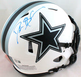 Deion Sanders Signed Dallas Cowboys Lunar Authentic F/S Helmet-Beckett W Holo