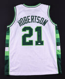 Alvin Robertson Signed Milwaukee Bucks Jersey (JSA COA) 4xNBA All Star Guard