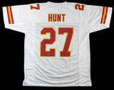 Kareem Hunt Signed Kansas City Custom White Jersey