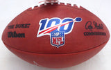 Dak Prescott Autographed NFL Leather Football Dallas Cowboys Beckett QR #BK44630