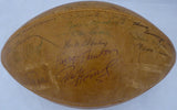 1962 Packers Autographed Football 42 Sigs Lombardi & Bart Starr Beckett AA01319