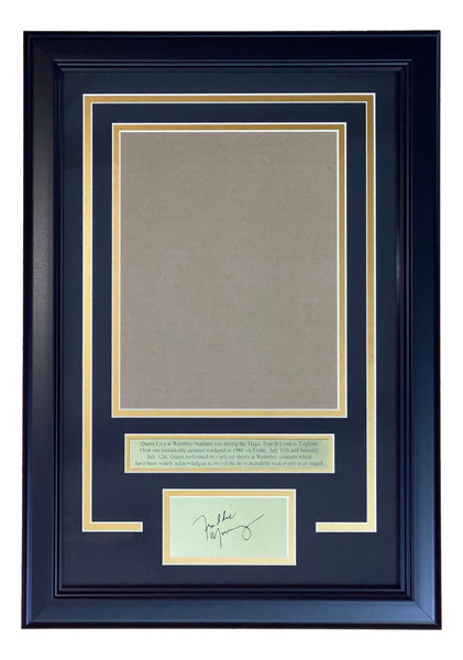 Freddie Mercury Queen 8x10 Vertical Photo Laser Engraved Signature Frame Kit 2