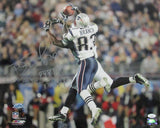 Deion Branch Signed/Inscribed 16x20 Photo New England Patriots JSA 191993