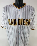 Fernando Tatis Jr. Signed San Diego Padres Pinstriped (Slam Diego) Jersey (JSA)