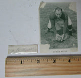 Bill Reissig Ft. Hays St./Brooklyn Dodgers All Pro Signed Cut PSA/DNA 145013