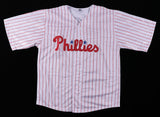 Robin Roberts Signed PHillies Jersey Inscribed "HOF 76" & "286 W" (PSA Hologram)