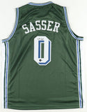 Marcus Sasser Signed Detroit Pistons Green Jersey (Beckett) 2023 1st Round Pick