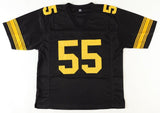 Joey Porter Sr. Signed Pittsburgh Steelers Jersey (JSA COA) Pro Bowl Linebacker