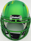 DILLON GABRIEL AUTOGRAPHED OREGON GREEN MINI HELMET WITH WINGS BECKETT 235762