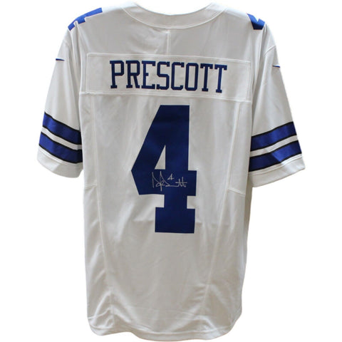 Dak Prescott Autographed/Signed Dallas Cowboys Nike XL Jersey Beckett 47379