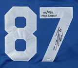 Jose DeLeon Signed Dodgers Majestic Jersey (PSA/DNA COA) Los Angeles Pitcher