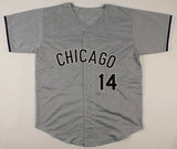 Paul Konerko Chicago White Sox Signed Career Highlight Stat Jersey (JSA COA)