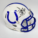 REGGIE WAYNE SIGNED AUTOGRAPHED INDIANAPOLIS COLTS MINI HELMET BECKETT