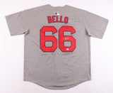 Brayan Bello Signed Boston Red Sox Nike Jersey (JSA) Top Pitching Prospect