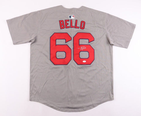 Brayan Bello Signed Boston Red Sox Nike Jersey (JSA) Top Pitching Prospect